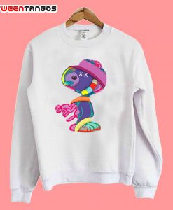 Peanuts-Kaws-sweatshirt