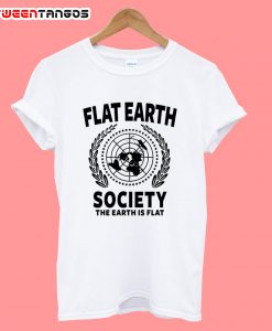 flat earth t shirt