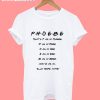 friends t-shirt phoebe