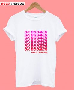 ok boomer tshirt