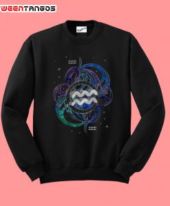 Aquarius Zodiac Sign Air Element T-Shirt