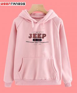 Authentic Jeep Pink Hoodie
