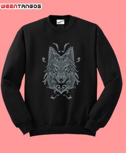 Ornate Fox Sweatshirt