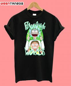 Peace Among Word Rick And Morty T Shirt