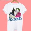 80s Batman The Joker Arch Enemies DC Comics T shirt