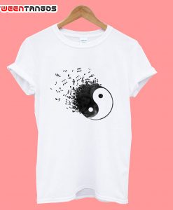 Yin Yang Music T-Shirt