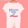 Johnson's Baby Oil Moisturizing T Shirt