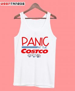 Panic at the costco corona virus Tank top