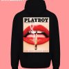 Playboy X Missguided Black Magazine Hoodie Back