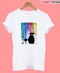 Rainbow Totoro TShirt