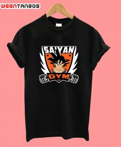 Saiyan gym anime T-Shirt