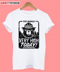 Fire Danger Smokey The Bear T-Shirt