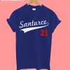 Santurce 21 Blue Long Sleeve T shirt