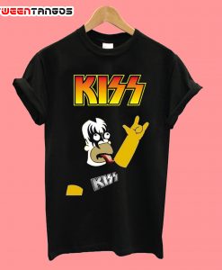 Kiss Bart Simpsons T-Shirt