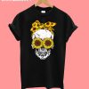 Lady Skull Sunflower T-Shirt