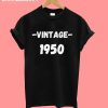 Vintage 1950 T-Shirt