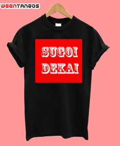 New Sugoi Dekai Black T-Shirt