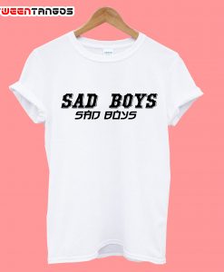 Sad Boys Japanese Text T-Shirt