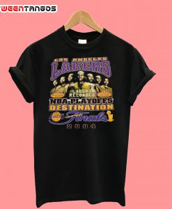 2004 LA Lakers Playoff Finals T-Shirt
