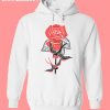 Empyre Swallows And Roses White Hoodie