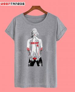 Marilyn Monroe Miami Heat Unisex T-Shirt