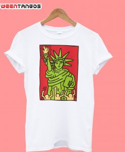 NY Liberty Keit Haring T-Shirt