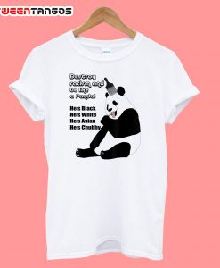 Panda Destroy Racism T-Shirt