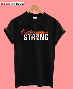 Philadelphia Flyers Oskar Strong Cancer T-Shirt
