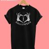 Skelleton I Love Halloween T-Shirt