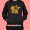 Baby Pooh and Scooby Doo Hoodie