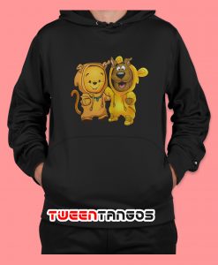 Baby Pooh and Scooby Doo Hoodie