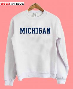 Gear University of Michigan Butter White Sweatshirt