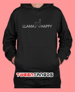 Llama Happy Hoodie