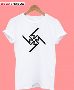 Marilyn Manson White Unisex T-Shirt