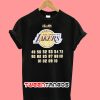 New Era NBA Team Lakers Championship T-Shirt