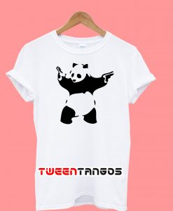 Panda Guns Bear Giant T-Shirt