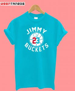 Prospect Shirts Blue Philadelphia Jimmy Buckets Logo T-Shirt