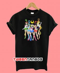 Sailor Moon Group Symbols T-Shirt