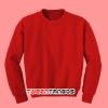 Plain Red Sweatshirt