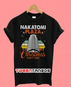 Nakatomi Plaza Christmas Party 1988 Vintage T-Shirt