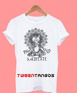 Paws And Meditate T-Shirt