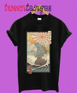 King Kaiju Ukiyo-e T-Shirt