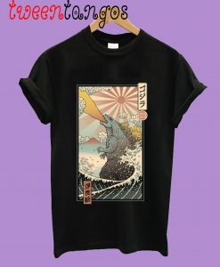 King Kaiju Ukiyo-e T-Shirt