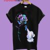Never Give Up Elephant With Rose Suicide Prevention Awareness T-shirt
