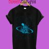 Octopus Saturn Blue T-Shirt