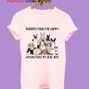 Rabbits Make Me Happy Humans Make My Head Hurt shirt funny bunny unisex tee gift for women men rabbits lovers bunny owners