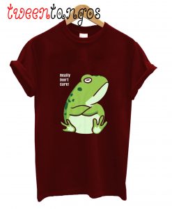 Really Don't Care Frog T-Shirt