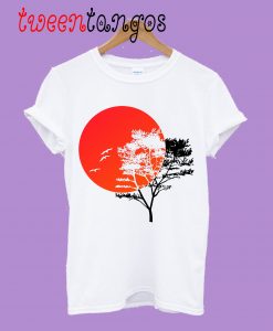 Tree At Sunset T-Shirt