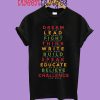 Great African American Leaders Black History Month T-Shirt