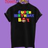 Super Birthday Boy T-shirt